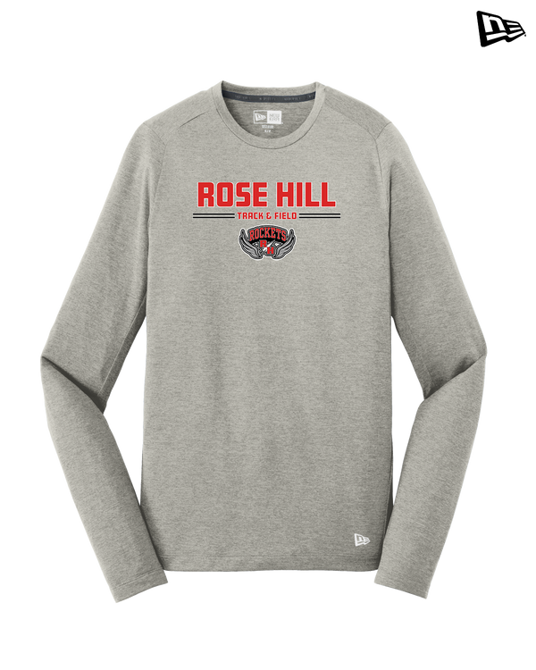 Rose Hill HS Track and Field Keen - New Era Long Sleeve Crew