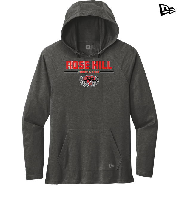 Rose Hill HS Track and Field Keen - New Era Tri Blend Hoodie