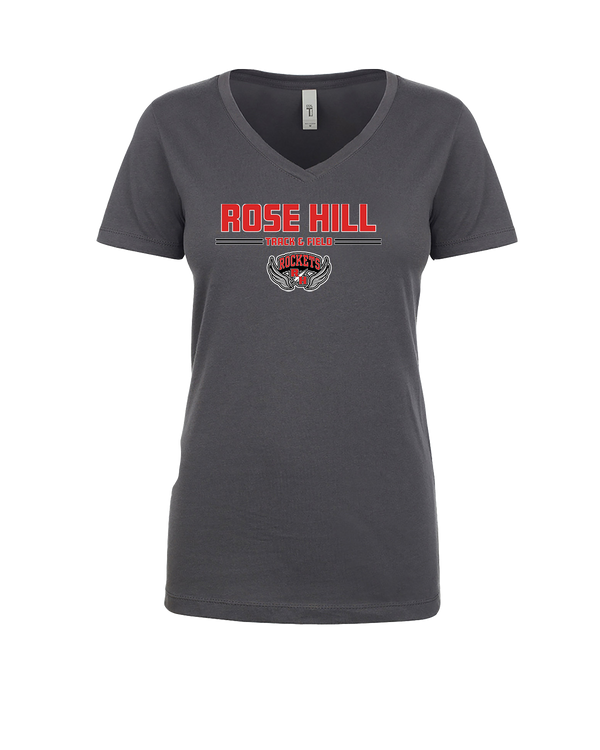 Rose Hill HS Track and Field Keen - Womens V-Neck