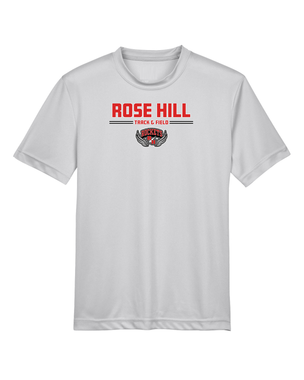 Rose Hill HS Track and Field Keen - Youth Performance T-Shirt
