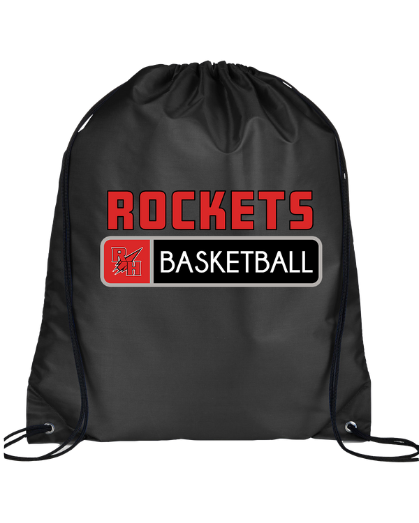 Rose Hill HS Basketball Pennant - Drawstring Bag