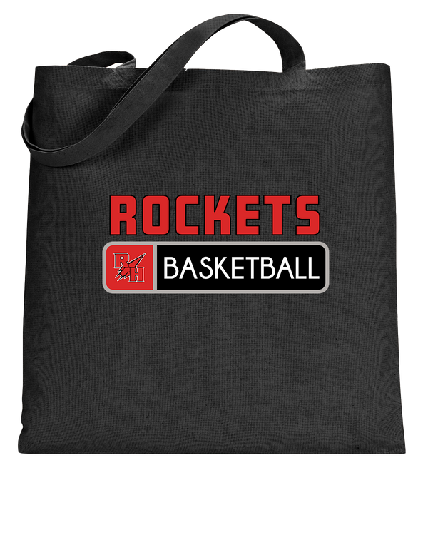 Rose Hill HS Basketball Pennant - Tote Bag