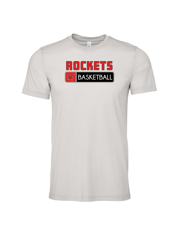 Rose Hill HS Basketball Pennant - Mens Tri Blend Shirt
