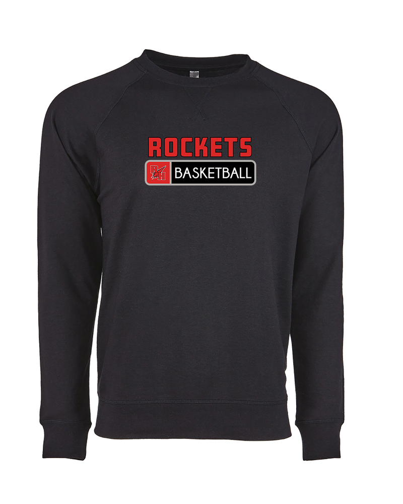 Rose Hill HS Basketball Pennant - Crewneck Sweatshirt