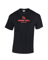 Rose Hill HS Basketball Split - Cotton T-Shirt