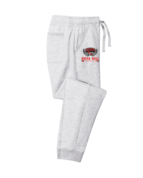 Rose Hill HS Track and Field Stacked - Cotton Joggers