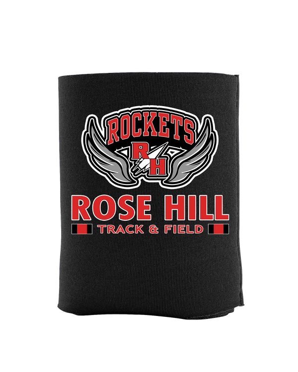 Rose Hill HS Track and Field Stacked - Koozie