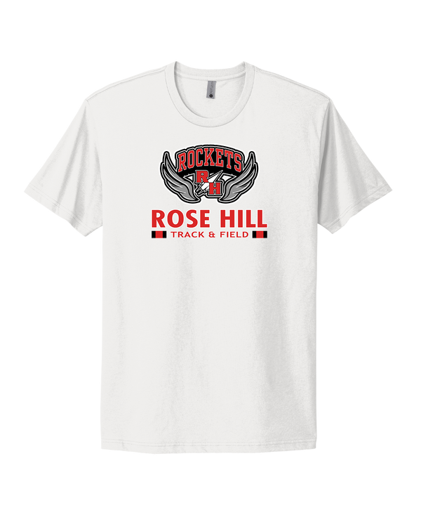 Rose Hill HS Track and Field Stacked - Select Cotton T-Shirt