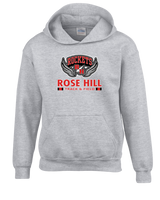 Rose Hill HS Track and Field Stacked - Cotton Hoodie (Spirit Pack)