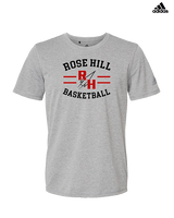 Rose Hill HS Boys Basketball Curve - Mens Adidas Performance Shirt
