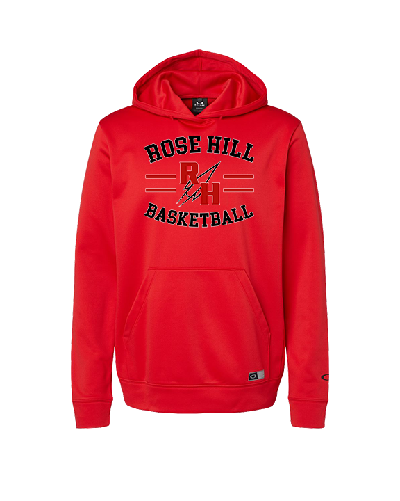Rose Hill HS Boys Basketball Curve - Oakley Performance Hoodie