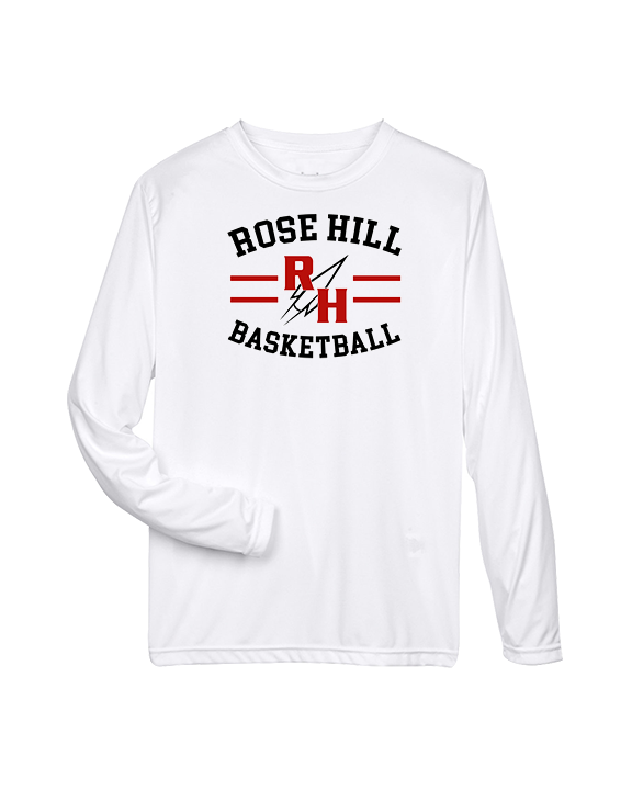 Rose Hill HS Boys Basketball Curve - Performance Longsleeve
