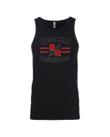 Rose Hill HS Boys Basketball Curve - Tank Top