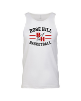 Rose Hill HS Boys Basketball Curve - Tank Top