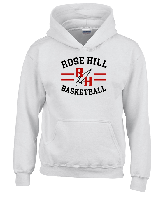 Rose Hill HS Boys Basketball Curve - Unisex Hoodie