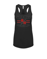 Rose Hill HS Boys Basketball Curve - Womens Tank Top