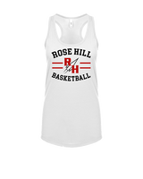 Rose Hill HS Boys Basketball Curve - Womens Tank Top