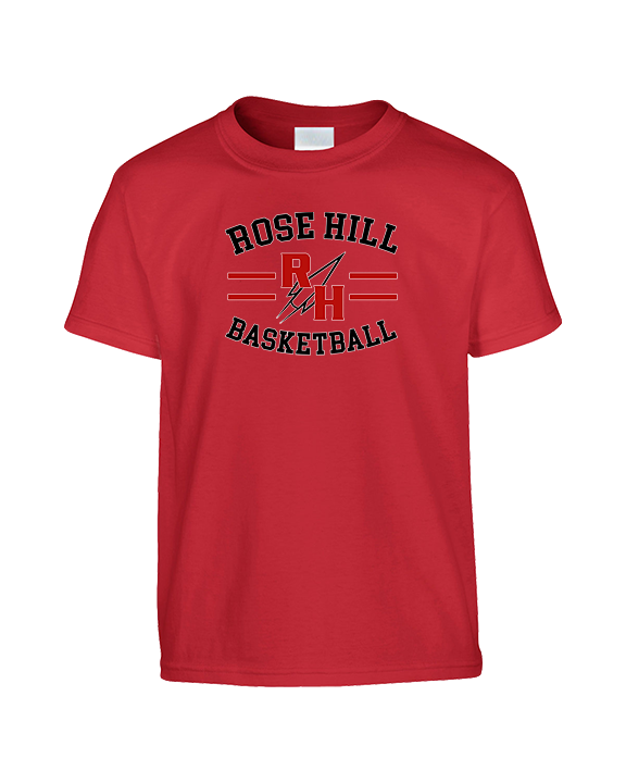 Rose Hill HS Boys Basketball Curve - Youth Shirt