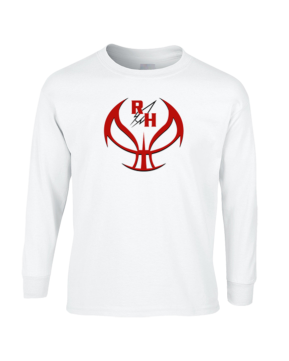 Rose Hill HS Boys Basketball Full Ball - Cotton Longsleeve