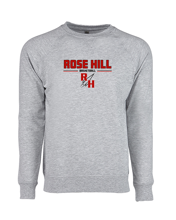 Rose Hill HS Boys Basketball Keen - Crewneck Sweatshirt