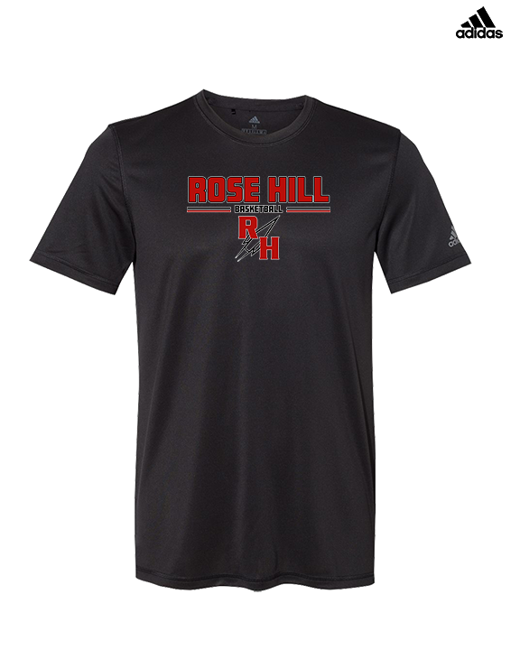 Rose Hill HS Boys Basketball Keen - Mens Adidas Performance Shirt