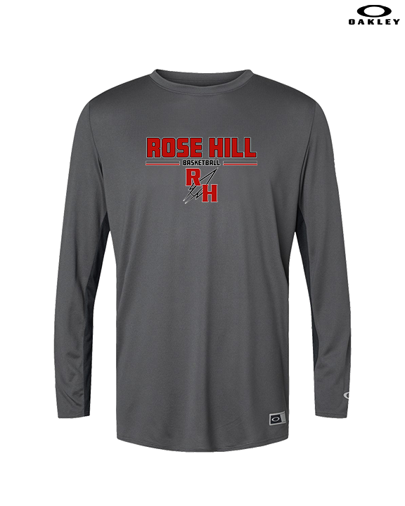 Rose Hill HS Boys Basketball Keen - Mens Oakley Longsleeve