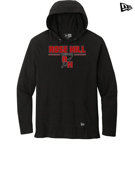 Rose Hill HS Boys Basketball Keen - New Era Tri-Blend Hoodie