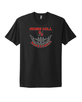 Rose Hill HS Boys Basketball Outline - Mens Select Cotton T-Shirt