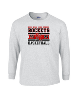 Rose Hill HS Boys Basketball Stamp - Cotton Longsleeve