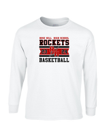 Rose Hill HS Boys Basketball Stamp - Cotton Longsleeve