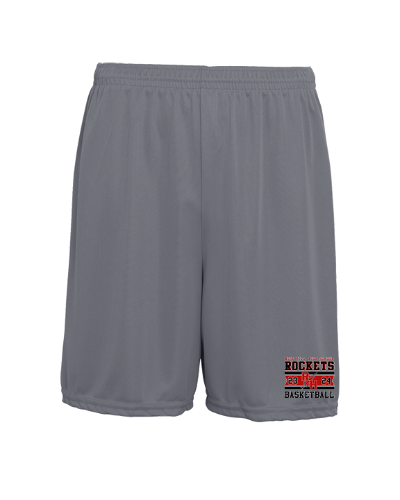 Rose Hill HS Boys Basketball Stamp - Mens 7inch Training Shorts