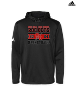 Rose Hill HS Boys Basketball Stamp - Mens Adidas Hoodie