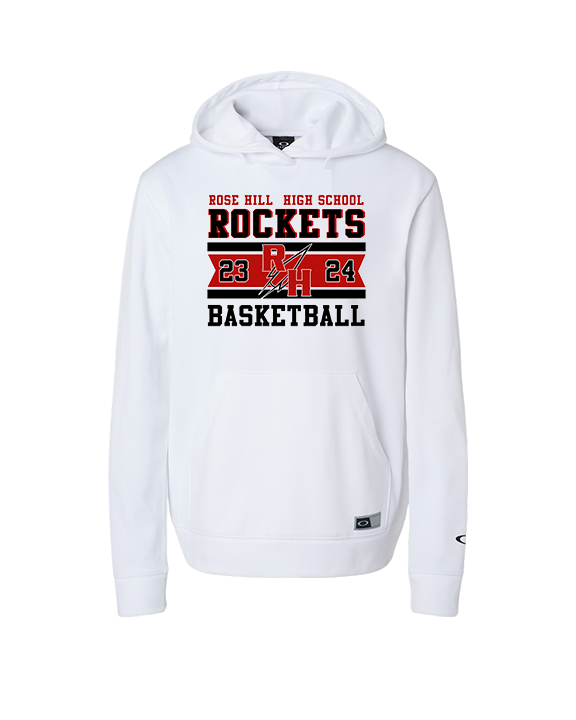 Rose Hill HS Boys Basketball Stamp - Oakley Performance Hoodie