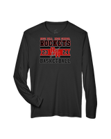 Rose Hill HS Boys Basketball Stamp - Performance Longsleeve