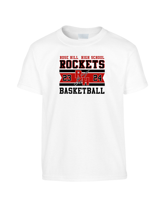 Rose Hill HS Boys Basketball Stamp - Youth Shirt
