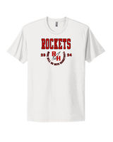 Rose Hill HS Boys Basketball Swoop - Mens Select Cotton T-Shirt