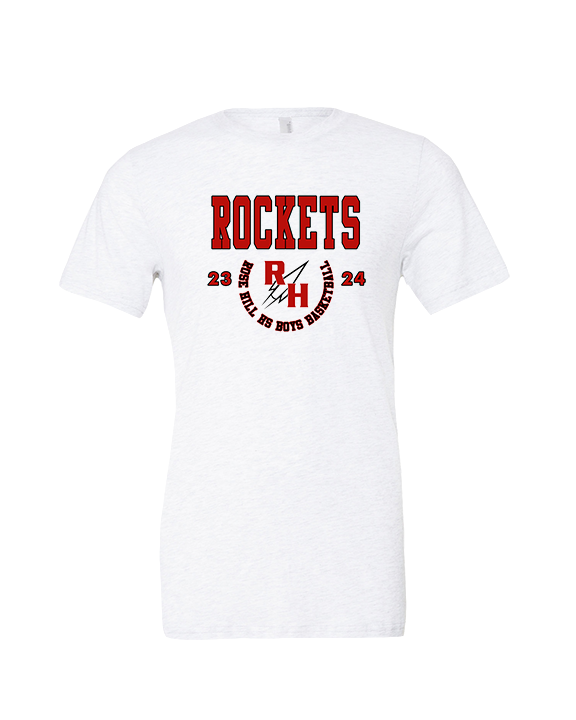 Rose Hill HS Boys Basketball Swoop - Tri-Blend Shirt