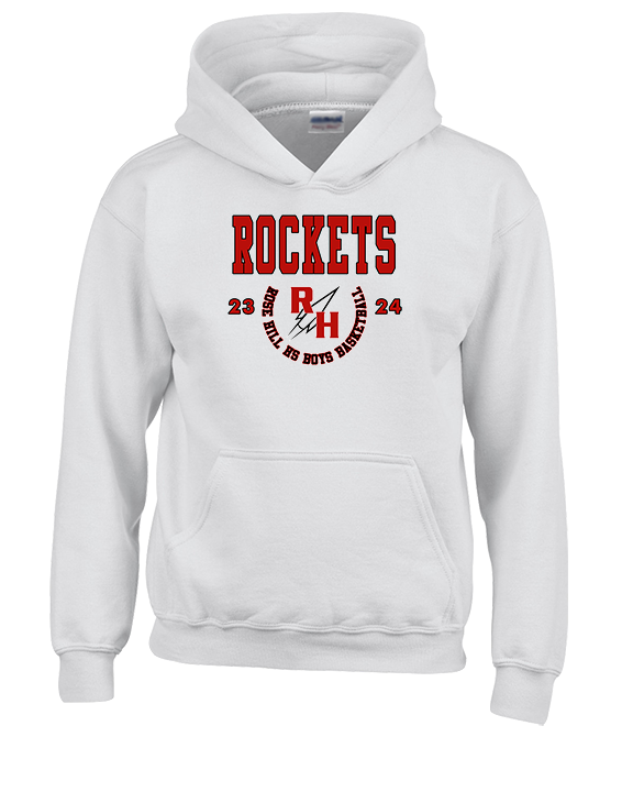 Rose Hill HS Boys Basketball Swoop - Youth Hoodie