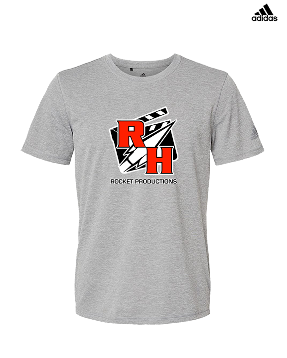 Rose Hill HS Rocket Productions - Mens Adidas Performance Shirt