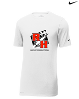 Rose Hill HS Rocket Productions - Mens Nike Cotton Poly Tee