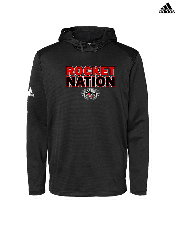 Rose Hill HS Track & Field Nation - Mens Adidas Hoodie