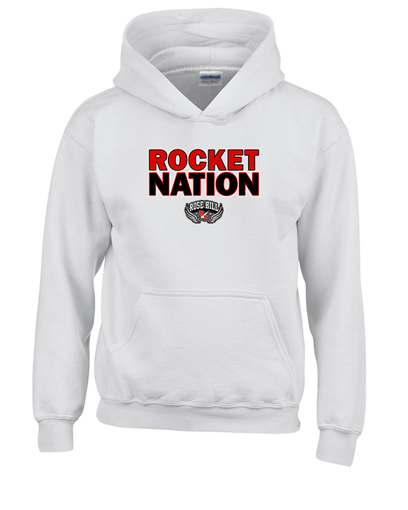 Rose Hill HS Track & Field Nation - Unisex Hoodie
