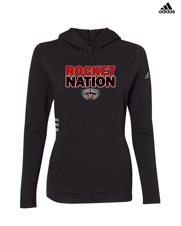 Rose Hill HS Track & Field Nation - Womens Adidas Hoodie