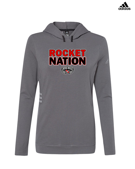 Rose Hill HS Track & Field Nation - Womens Adidas Hoodie