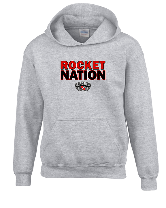 Rose Hill HS Track & Field Nation - Youth Hoodie