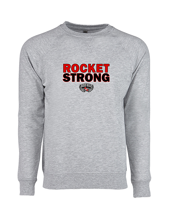Rose Hill HS Track & Field Strong - Crewneck Sweatshirt
