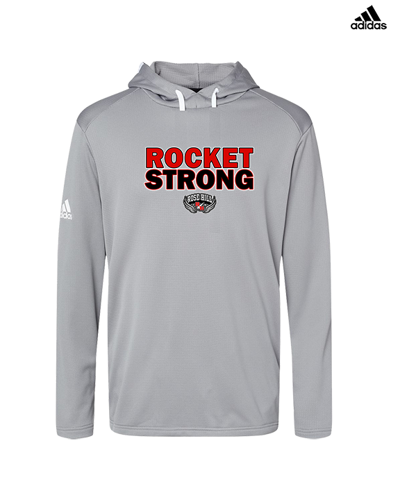 Rose Hill HS Track & Field Strong - Mens Adidas Hoodie