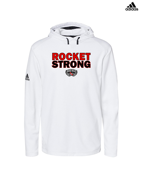 Rose Hill HS Track & Field Strong - Mens Adidas Hoodie