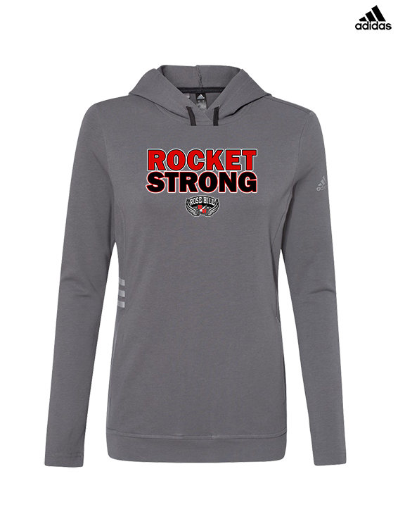 Rose Hill HS Track & Field Strong - Womens Adidas Hoodie