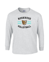 Roskruge Middle School Volleyball Curve - Cotton Longsleeve